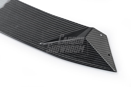 BMW X5 G05 M50i & X/S Drive 40i (with M-Package) Pre-LCI 2019 2020 2021 with Aftermarket Parts - V2 Front Lip Pre-preg Carbon Fiber from TAKD Carbon