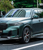 BMW X5 M60i M50i & s/x Drive 40i (With M-Package, does not fit base model) G05 (Fits Both Pre-LCI & LCI) 2019-ON with Aftermarket Parts - Pre preg Carbon Fiber Side Vents from Karbel Carbon
