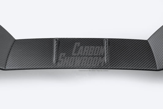 X7 Base xDrive40i 50i M50i M60i ALPINA XB7 (Fits Both Pre-LCI & LCI) G07 2019-ON with Aftermarket Parts - Rear Roof Spoiler Pre-preg Carbon Fiber from TAKD Carbon