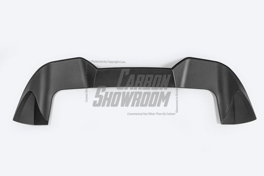 X7 Base xDrive40i 50i M50i M60i ALPINA XB7 (Fits Both Pre-LCI & LCI) G07 2019-ON with Aftermarket Parts - Rear Roof Spoiler Pre-preg Carbon Fiber from TAKD Carbon