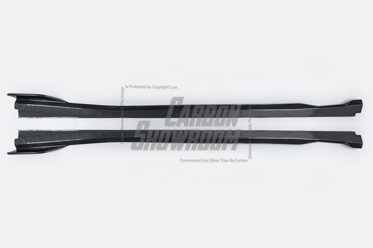 BMW X7 xDrive40i M60i ALPINA XB7 LCI G07 2023-ON with Aftermarket Parts - Side Skirts Pre-preg Carbon Fiber from TAKD Carbon