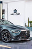 Mercedes Benz AMG GT43 GT50 GT53 X290 2021-2023 with Aftermarket Parts - Carbon Fiber Front Lip from TAKD Carbon