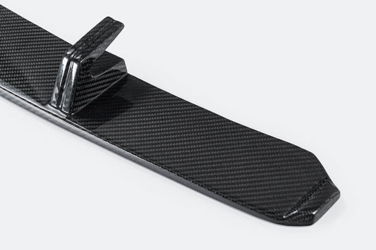Mercedes Benz C-Class C63/C63S (fits both Pre-Facelift & Facelift) W205 2015 2016 2017 2018 2019 2020 2021 with Aftermarket Parts - Front Lip Pre-preg Carbon Fiber from TAKD Carbon