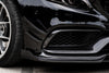 Mercedes C-Class C63/C63S (fits both Pre-Facelift & Facelift) W205 2015 2016 2017 2018 2019 2020 2021 with Aftermarket Parts - V2 Front Lip Pre-preg Carbon Fiber from TAKD Carbon