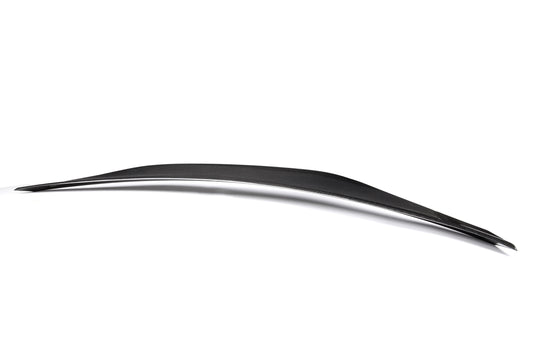 Mercedes Benz C-Class C63S C63 C43 AMG C450 C300 W205 Sedan 2015 2016 2017 2018 2019 2020 2021 with Aftermarket Parts - V2 Rear Lip Spoiler Dry Pre-preg Carbon Fiber from TAKD Carbon
