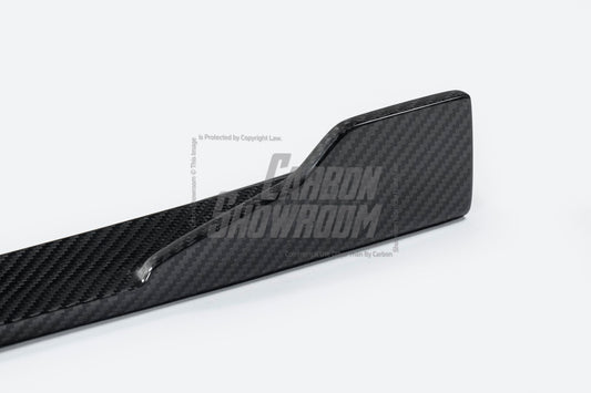 TAKD Carbon Dry Carbon Fiber Rear Diffuser & Rear Canards for Mercedes Benz C Class W205 C63 C63S 2019-ON Sedan 4 Door - Performance SpeedShop