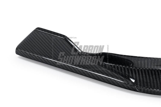 Porsche 718 Cayman / Boxster 2017 2018 2019 2020 2021 2022 2023 2024 with Aftermarket Parts - Front Lip Pre-preg Carbon Fiber from TAKD Carbon