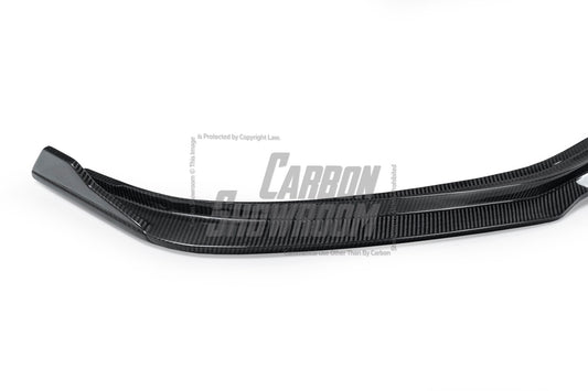 Porsche 718 Cayman / Boxster 2017 2018 2019 2020 2021 2022 2023 2024 with Aftermarket Parts - Front Lip Pre-preg Carbon Fiber from TAKD Carbon