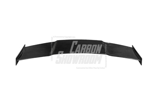 Porsche 718 Cayman / Boxster / GTS 2017-ON with Aftermarket Parts - V1 Rear Wing Pre-preg Carbon Fiber from TAKD Carbon