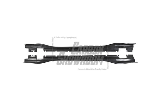 Porsche Panamera 4 & 4S & Turbo 971 (fits both pre-facelift & facelift) 2017-ON with Aftermarket Parts - Side Skirts Pre-preg Carbon Fiber from TAKD Carbon
