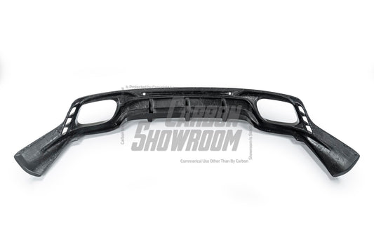 Porsche Panamera 4 & 4S & Turbo 971 (fits both pre-facelift & facelift) 2017-ON with Aftermarket Parts - Rear Diffuser Pre-preg Carbon Fiber from TAKD Carbon