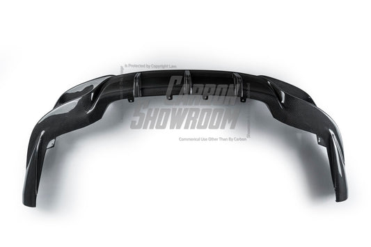 Porsche Panamera 4 & 4S & Turbo 971 (fits both pre-facelift & facelift) 2017-ON with Aftermarket Parts - Rear Diffuser Pre-preg Carbon Fiber from TAKD Carbon