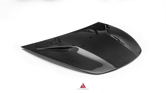 Tesla Model 3 Highland / Performance 2024-ON with Aftermarket Parts - Action Aero Series Hood Bonnet Carbon Fiber From ArmorExtend