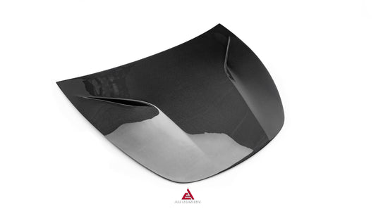 Tesla Model 3 Highland / Performance 2024-ON with Aftermarket Parts - Action Aero Series Hood Bonnet Carbon Fiber From ArmorExtend
