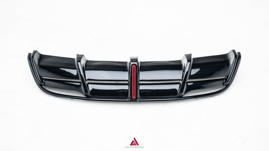 Tesla Model 3 Highland 2024-ON with Aftermarket Parts - Plustic Rear Diffuser ABS from ArmorExtend