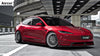 Tesla Model 3 Highland 2024-ON with Aftermarket Parts - Pre-preg Carbon Fiber Front Canards from Karbel Carbon
