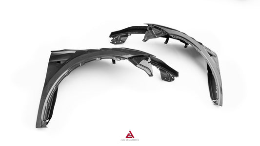 ArmorExtend Action Aero Series Front Fenders for Tesla Model 3 Highland / Performance 2024-ON Carbon Fiber
