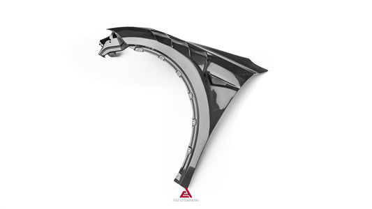 ArmorExtend Action Aero Series Front Fenders for Tesla Model 3 Highland / Performance 2024-ON Carbon Fiber