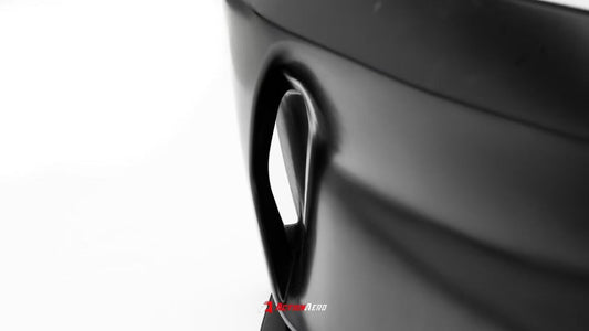 Tesla Model 3 Highland / Performance 2024-ON with Aftermarket Parts - Action Aero Series Front Bumper & Lip ABS from ArmorExtend