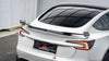 Tesla Model 3 Highland / Performance 2024-ON with Aftermarket Parts - AE Style Carbon Fiber Rear Wing from ArmorExtend 