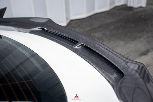 Tesla Model 3 Highland / Performance 2024-ON with Aftermarket Parts - AE Style Rear Wing Carbon Fiber from ArmorExtend