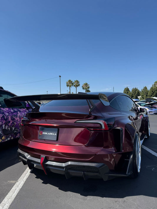 Tesla Model 3 Highland  Performance 2024-ON with Robot Craftsman's Aftermarket Parts - Robot Widebody Fenders Flares & Wheel Arches Front Bumper & Lip Side Skirts (4)