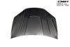 Tesla Model X Plaid Long Range Base 2022 2023 2024 with Aftermarket Parts - Hood Bonnet Carbon Fiber / FRP