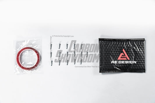 Your Tesla Model Y 2020 2021 2022 2023 2024 with Aftermarket Parts - AE Style Rear Diffuser Carbon Fiber?from??ArmorExtend
