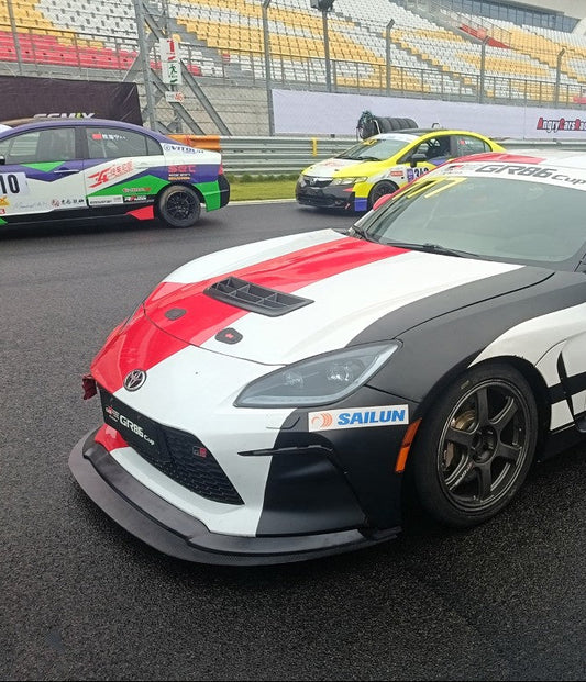 Toyota GR86 ZN8 2022-ON with Aftermarket Parts - Front Lip Dry Pre-preg Carbon Fiber from Geex Village