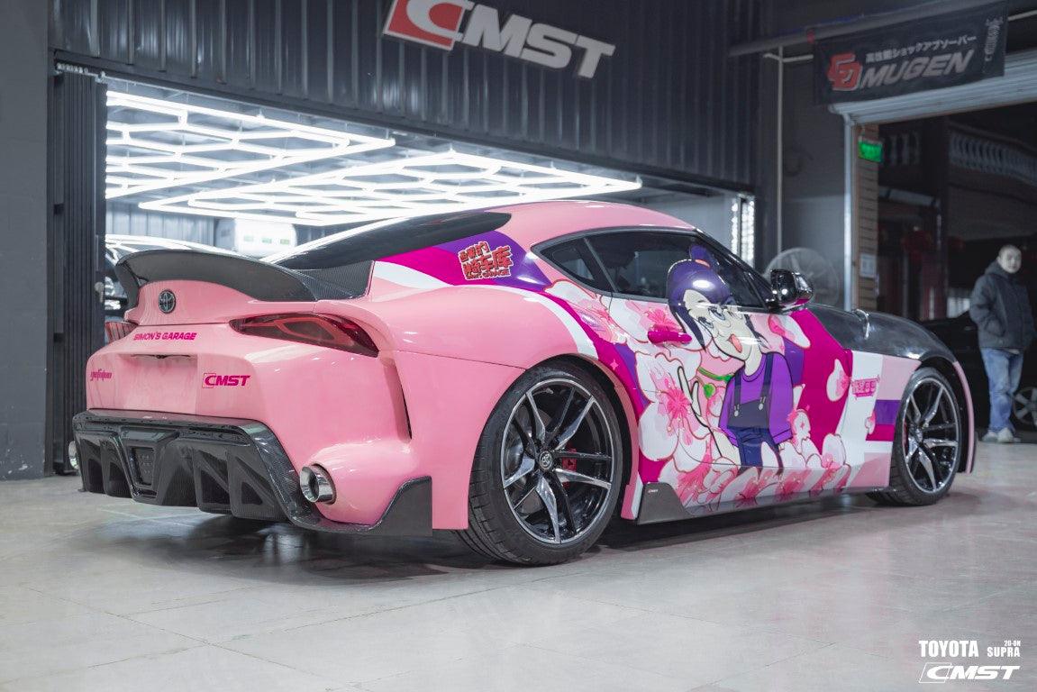 Toyota GR Supra Aftermarket Parts - CMST FT1 Conversion Bumper Diffuser ...