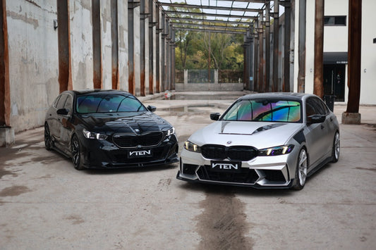 BMW 5 Series 530 540 & i5 e/x Drive40 M60 G60 G61 2024-ON with Aftermarket Parts - Front Lip PP from VTEN 