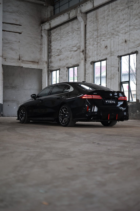 BMW 5 Series 530 540 & i5 e/x Drive40 M60 G60 2024-ON with Aftermarket Parts - Rear Lip Spoiler ABS from VTEN