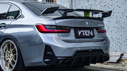 VTEN Rear Diffuser & Canards for BMW 3 Series 330i M340i G20 G21 LCI 2023-ON ABS