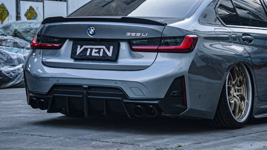 VTEN Rear Diffuser & Canards for BMW 3 Series 330i M340i G20 G21 LCI 2023-ON ABS