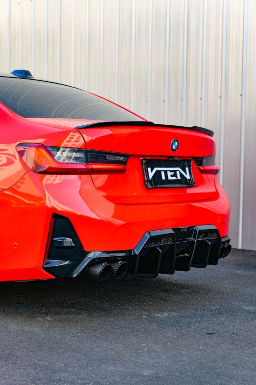BMW 3 Series M340 330 G20 Pre-LCI 2019 2020 2021 2022 & 3 Series 330 G20 LCI 2023-ON with Aftermarket Parts - Exhaust Tips Stainless Steel from VTEN