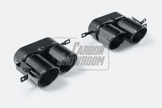 BMW 3 Series M340 330 G20 Pre-LCI 2019 2020 2021 2022 & 3 Series 330 G20 LCI 2023-ON with Aftermarket Parts - Exhaust Tips Stainless Steel from VTEN