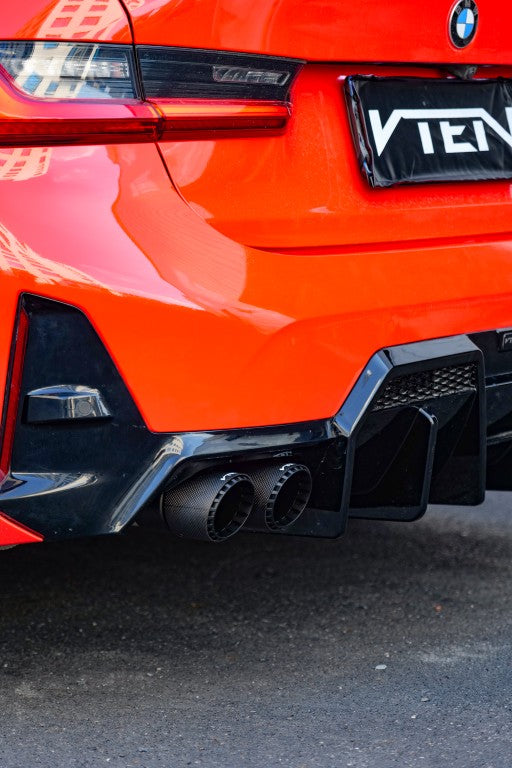 BMW 3 Series M340 330 G20 Pre-LCI 2019 2020 2021 2022 & 3 Series 330 G20 LCI 2023-ON with Aftermarket Parts - Exhaust Tips Stainless Steel from VTEN