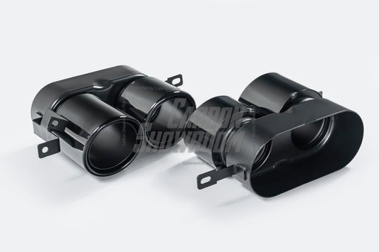 BMW 3 Series M340 330 G20 Pre-LCI 2019 2020 2021 2022 & 3 Series 330 G20 LCI 2023-ON with Aftermarket Parts - Exhaust Tips Stainless Steel from VTEN
