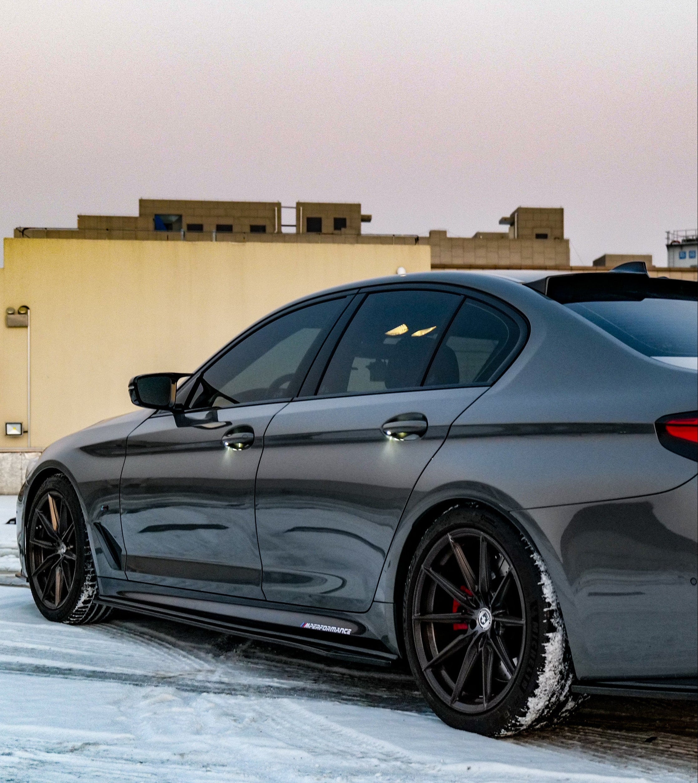 M550i Rear Wing BMW 5 Series M550i 540i G30 LCI 2021-2023 Aftermarket Parts - VTEN Side ...