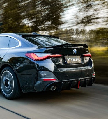 BMW I4 M50 / e Drive 40 G26 & 4 Series Gran Coupe M440i 430i G26 2022-ON with Aftermarket Parts - Rear Lip Spoiler ABS from VTEN