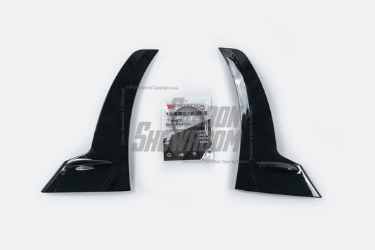 VTEN Front Canards for BMW M3CS M3C M3 F81 F80 2014-2018 & M4CS M4C M4 F83 F82 2014-2020 PP Polypropylene