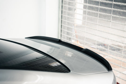 BMW M4 M4C M4CS G82 2021-ON & 4 Series G22 430i M440i 2020-ON with Aftermarket Parts - 1:1 M4 Style Rear Lip Spoiler ABS from VTEN