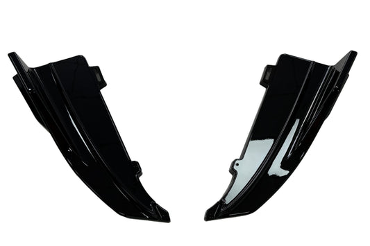 Benz C-Class C63S C63 C43 AMG C300 W205 Sedan (Fits Both Pre-LCI & LCI,C300 requires sport package bumper) 2015-2021 Aftermarket Parts - VTEN Rear Diffuser&Canards ABS