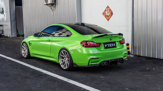 VTEN Rear Diffuser for BMW M3CS M3C M3 F81 F80 2014-2018 & M4CS M4C M4 F83 F82 2014-2020 PP Polypropylene