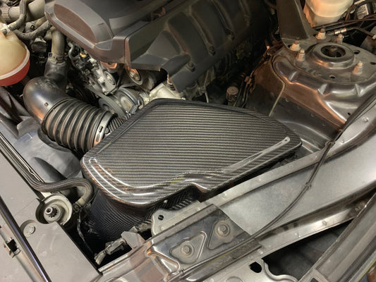 Ford Mustang Ecoboost 2.3L 2015 2016 2017 2018 2019 2020 2021 2022 2023 with Aftermarket Parts - Air Intake Systems Pre-preg Carbon Fiber from Ventus Veloce