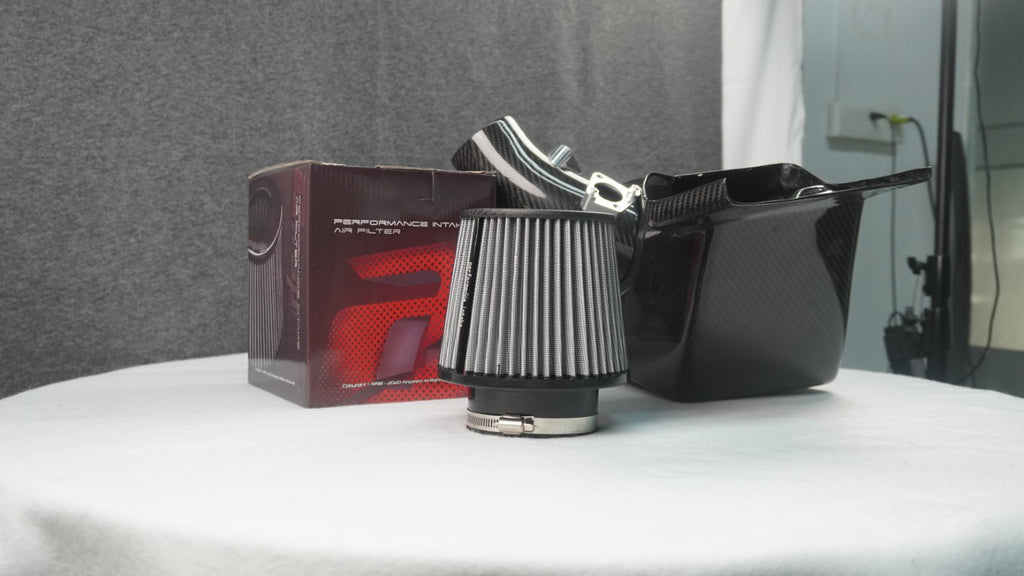 Honda Type-R FL5 with Aftermarket Parts - Pre-preg Carbon Fiber Air Intake Systems from Ventus Veloce