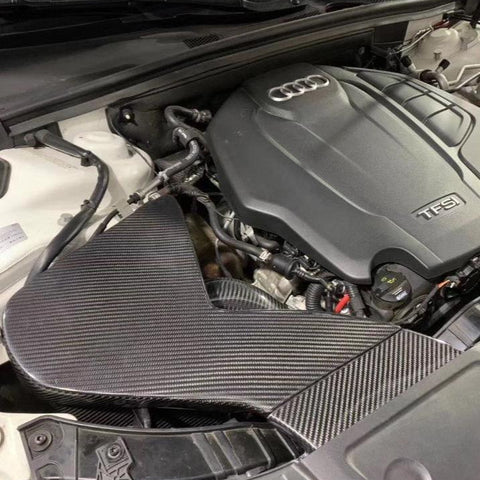 Audi A4 B8 B8.5 2009-2016 & A5 B8 B8.5 2008-2016 & Q5 2018-FY ON EA888 with Aftermarket Parts - Air Intake Systems Pre-preg Carbon Fiber from Ventus Veloce
