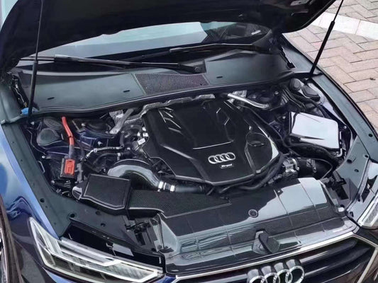 Audi A6 A7 C8 C8.5 2019 2020 2021 2022 2023 2024 (EA839) with Aftermarket Parts - Air Intake Systems Pre-preg Carbon Fiber from Ventus Veloce