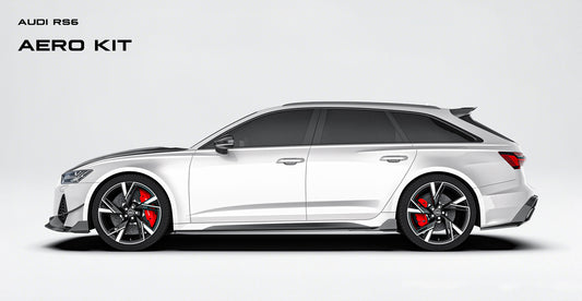 Audi RS6 & RS7 C8 2020-ON with Aftermarket Parts - Rear Diffuser Carbon Fiber from Ventus Veloce