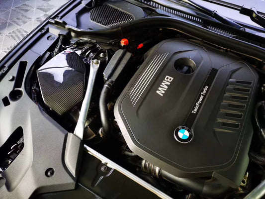 BMW 540I 740I 840I X5 X6 X7 40I 2016-2025 with Aftermarket Parts - Air Intake Systems Pre-preg Carbon Fiber from Ventus Veloce